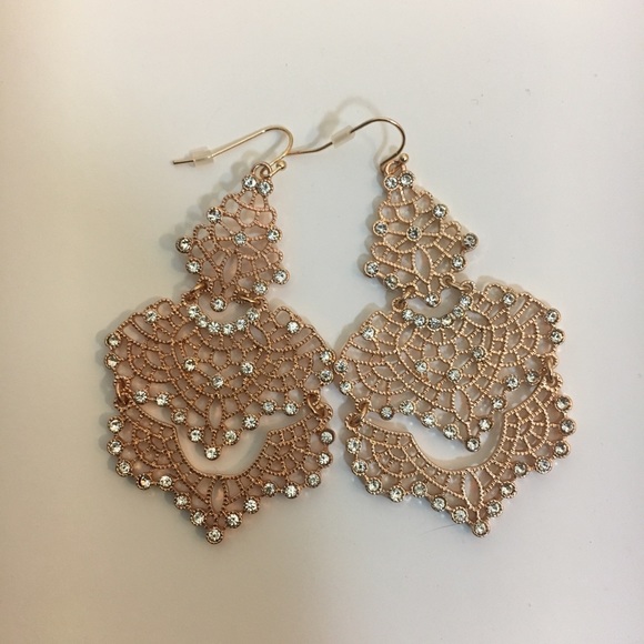 Inc International Concepts Jewelry Rose Gold Chandelier Inc Rose Gold Chandelier Earrings
